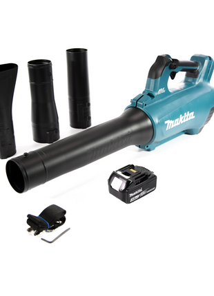 Soplador de batería Makita DUB 184 F1 18 V sin escobillas + 1x batería 3,0 Ah - sin cargador