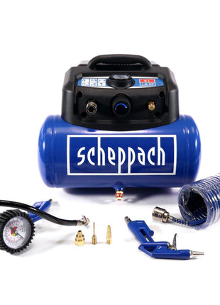 Compresor Scheppach HC06 1200 W 6 litros 8 bar (5906132901)