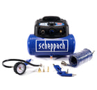 Compresor Scheppach HC06 1200 W 6 litros 8 bar (5906132901)