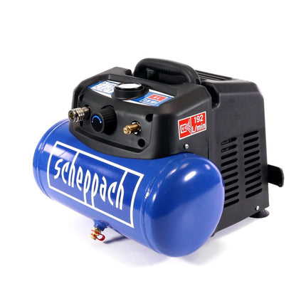 Compresor Scheppach HC06 1200 W 6 litros 8 bar (5906132901)