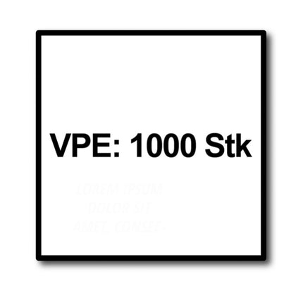 Vis à ardoise à tête spéciale SPAX 4,0 x 34 mm 1000 pièces (2x 35704015801001) Torx T-Star Plus T20 filetage partiel Wirox 4Cut