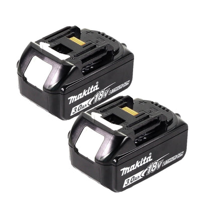 Makita DLM 432 F2 cordless lawn mower 36 V ( 2x 18 V ) 43 cm brushless + 2x battery 3.0 Ah - without charger