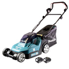 Makita DLM 432 M2 cordless lawn mower 36 V ( 2x 18 V ) 43 cm brushless + 2x battery 4.0 Ah - without charger