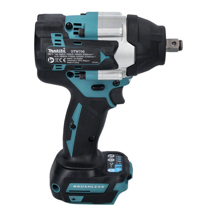 Makita DTW 700 Z Avvitatore ad impulsi a batteria 18V 700Nm 1/2" XPT - senza batteria, senza caricabatterie