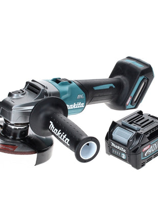 Amoladora angular a batería Makita GA 005 GD1 40 V máx. 125 mm sin escobillas XGT + 1x batería 2,5 Ah - sin cargador