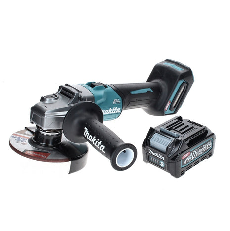 Makita GA 005 GD1 Akku Winkelschleifer 40 V max. 125 mm Brushless  XGT + 1x Akku 2,5 Ah - ohne Ladegerät