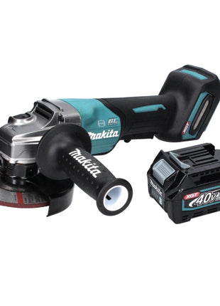 Amoladora angular a batería Makita GA 013 GD1 40 V máx. 125 mm sin escobillas XGT + 1x batería 2,5 Ah - sin cargador