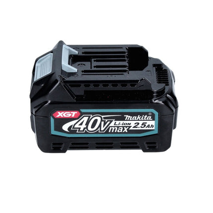 Makita GA 013 GD1 Meuleuse d'angle sans fil 40 V maxi 125 mm Brushless XGT + 1x Batterie 2,5 Ah - sans chargeur