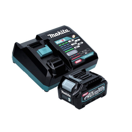 Makita GA 013 GD1 Meuleuse d'angle sans fil 40 V maxi 125 mm Brushless XGT + 1x Batterie 2,5 Ah + Chargeur