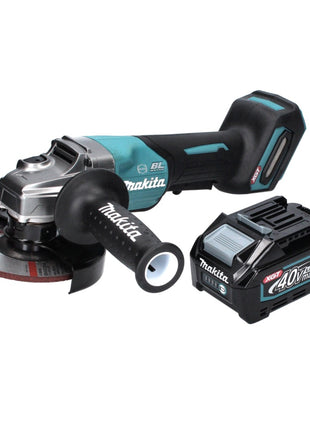 Amoladora angular a batería Makita GA 013 GM1 40 V máx. 125 mm sin escobillas XGT + 1x batería 4,0 Ah - sin cargador