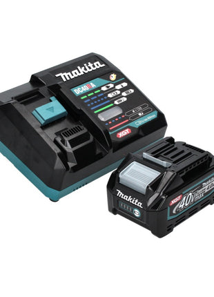 Amoladora angular a batería Makita GA 013 GM1 40 V máx. 125 mm sin escobillas XGT + 1x batería 4,0 Ah + cargador