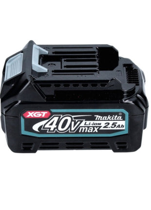 Amoladora angular a batería Makita GA 013 GD101 40 V máx. 125 mm sin escobillas XGT + 1x batería 2,5 Ah + Makpac - sin cargador