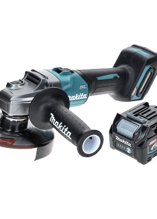 Amoladora angular a batería Makita GA 008 GD1 40 V máx. 125 mm sin escobillas XGT + 1x batería 2,5 Ah - sin cargador