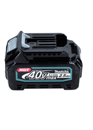 Makita GA 008 GD101 Meuleuse d'angle sans fil 40 V maxi 125 mm brushless XGT + 1x Batterie 2,5 Ah + Makpac - sans chargeur