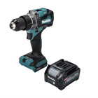 Makita DF 001 GD1 Taladro atornillador a batería 40 V máx. 140 Nm XGT sin escobillas + 1x batería recargable 2,5 Ah - sin cargador
