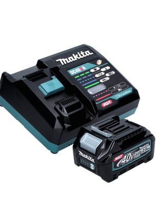 Makita GA 016 GD101 Meuleuse d'angle sans fil 40 V maxi 125 mm brushless XGT + 1x Batterie 2,5 Ah + Chargeur + Makpac