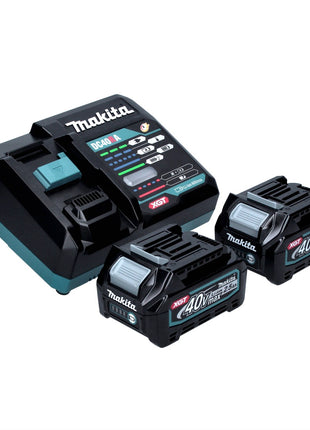 Taladro atornillador inalámbrico Makita DF 001 GD2 40 V máx. 140 Nm XGT Brushless + 2 baterías 2,5 Ah + cargador