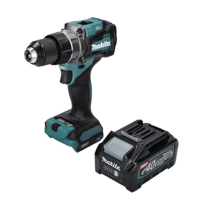 Makita DF 001 GM1 Cordless drill driver 40 V max. 140 Nm XGT Brushless + 1x rechargeable battery 4.0 Ah - without charger