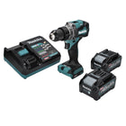 Taladro atornillador inalámbrico Makita DF 001 GM2 40 V máx. 140 Nm XGT Brushless + 2 baterías 4,0 Ah + cargador