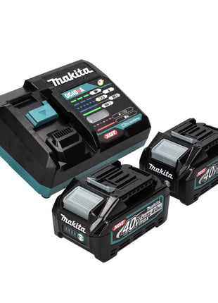 Taladro atornillador inalámbrico Makita DF 001 GM2 40 V máx. 140 Nm XGT Brushless + 2 baterías 4,0 Ah + cargador