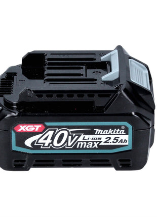 Taladro atornillador inalámbrico Makita DF 001 GD101 40 V máx. 140 Nm XGT Brushless + 1x batería 2,5 Ah + Makpac - sin cargador