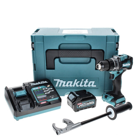 Taladro atornillador inalámbrico Makita DF 001 GD101 40 V máx. 140 Nm XGT Brushless + 1x batería 2,5 Ah + cargador + Makpac