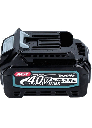 Makita JR 001 GD1 max. Scie sabre sans fil 40 V + 1x Batterie 2,5 Ah + Lames de scie - sans chargeur, sans coffret de transport