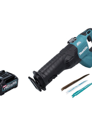 Sierra alternativa a batería Makita JR 001 GD1 40 V máx. Sierra de sable sin escobillas XGT + 1x batería 2,5 Ah - sin cargador, sin estuche