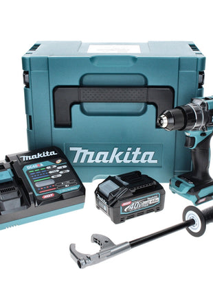 Taladro atornillador inalámbrico Makita DF 001 GM101 40 V máx. 140 Nm XGT Brushless + 1x batería 4,0 Ah + cargador + Makpac