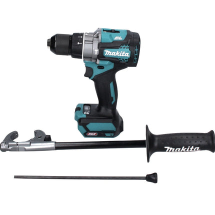 Taladro percutor a batería Makita HP 001 GD1 40 V máx. 140 Nm XGT Brushless + 1x batería 2,5 Ah + cargador
