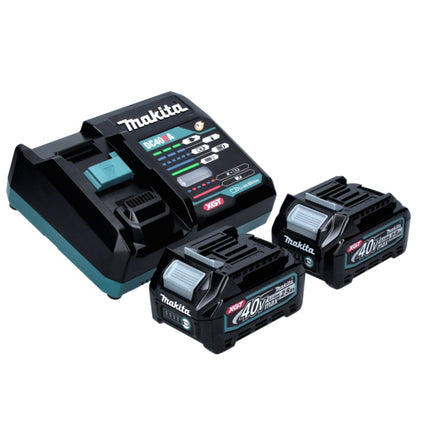 Makita HP 001 GD2 Perceuse-visseuse à percussion sans fil 40 V max. 140 Nm XGT + 2x Batteries 2,5 Ah + Chargeur