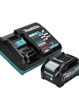 Taladro percutor inalámbrico Makita HP 001 GM1 40 V máx. 140 Nm XGT Brushless + 1x batería 4,0 Ah + cargador