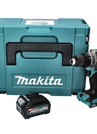 Makita HP 001 GD101 taladro percutor inalámbrico 40 V máx. 140 Nm XGT Brushless + 1x batería 2,5 Ah + Makpac - sin cargador