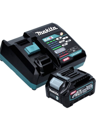 Taladro percutor a batería Makita HP 001 GD101 40 V máx. 140 Nm XGT Brushless + 1x batería 2,5 Ah + cargador + Makpac