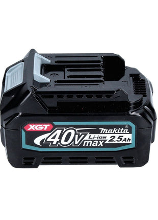 Sierra alternativa a batería Makita JR 001 GD101 40 V máx. Sierra de sable sin escobillas XGT + 1x batería 2,5 Ah + estuche - sin cargador