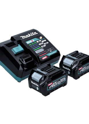 Makita TD 001 GD2 Llave de impacto a batería 40 V 220 Nm 1/4" XGT Brushless + 2x baterías 2,5 Ah + cargador