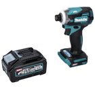 Makita TD 001 GM1 Llave de impacto inalámbrica 40 V 220 Nm 1/4