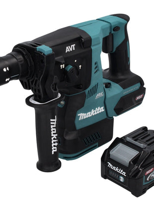 Martillo combinado a batería Makita HR 004 GM1 40 V máx. 2,8 J SDS plus XGT Brushless + 1x batería 4,0 Ah - sin cargador