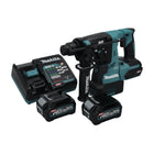 Makita HR 003 GD2 Akku Kombihammer 40 V max. 2,8 J SDS plus Brushless + 2x Akku 2,5 Ah + Ladegerät