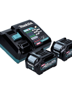 Martillo combinado a batería Makita HR 004 GD201 40 V máx. 2,8 J SDS plus XGT Brushless + 2x batería 2,5 Ah + cargador + Makpac