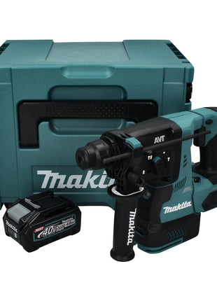 Makita HR 003 GM101 martillo combinado a batería 40 V máx. 2,8 J SDS plus sin escobillas + 1x batería 4,0 Ah + Makpac - sin cargador