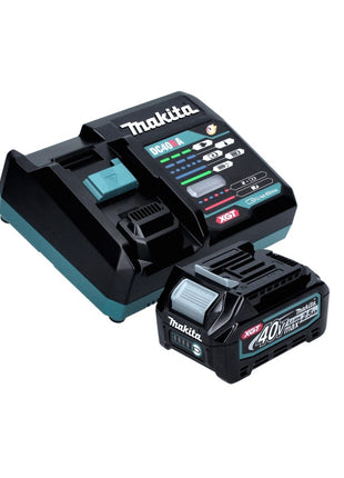 Makita HR 004 GD 101 martillo combinado a batería 40 V máx. 2,8 J SDS plus XGT Brushless + aspiración de polvo DX 14 + 1x batería 2,5 Ah + cargador + Makpac