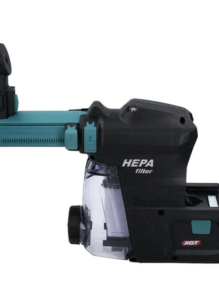 Makita HR 003 G01 marteau combiné à batterie 40 V max. 2,8 J SDS plus brushless + aspiration DX12 + Makpac - sans batterie, sans chargeur