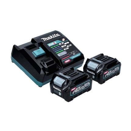 Makita TD 001 GD201 llave de impacto inalámbrica 40 V 220 Nm 1/4" XGT Brushless + 2x batería 2,5 Ah + Makpac + cargador
