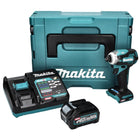 Makita TD001GD101 Cordless Impact Hammer Drill 220Nm 40V 1/4
