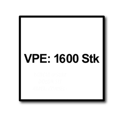 SPAX Deck screw 5,0 x 60mm Stainless steel A2 - Fixing thread - Cylindrical head - Torx T-STAR Plus T25 - Cut 1600 pcs. (4x 0537000500605)