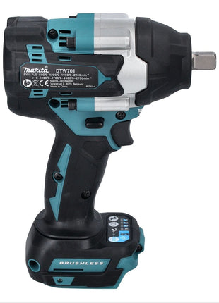 Makita DTW 701 Z Akku Schlagschrauber 18 V 700 Nm 1/2" Brushless Solo - ohne Akku, ohne Ladegerät