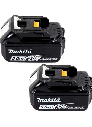 Makita DCE 090 T2X1 amoladora de corte a batería 36 V (2x 18 V) 230 mm sin escobillas + 2x batería 5,0 Ah - sin cargador