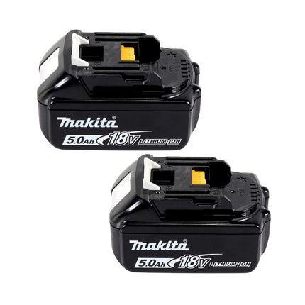 Makita DCE 090 T2X1 meuleuse à tronçonner sur batterie 36 V (2x 18 V) 230 mm sans balais + 2x batterie 5,0 Ah - sans chargeur