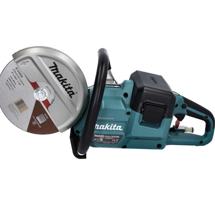 Makita DCE 090 T2X1 meuleuse à tronçonner sur batterie 36 V (2x 18 V) 230 mm sans balais + 2x batterie 5,0 Ah - sans chargeur